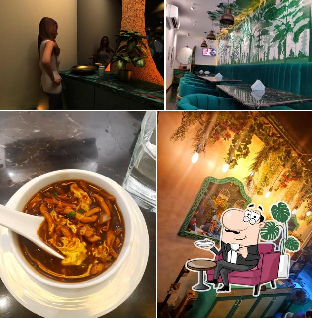 The interior of Flame game marol