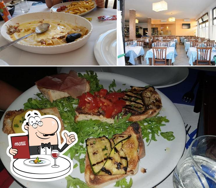 La immagine della cibo e interni di Hosteria da papà