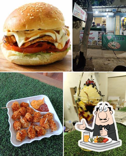 Pulled pork sandwich at TASTY TREAT