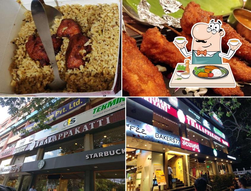 Food at Dindigul Thalappakatti - MG Road