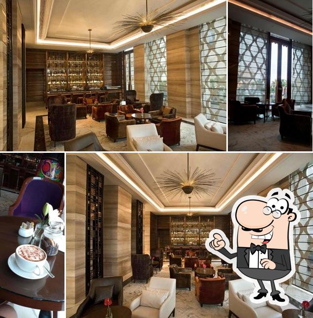 The interior of Lobby Lounge