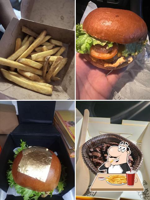 French fries at Louis Burger, Banjara Hills