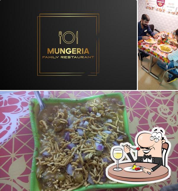 Take a look at the picture depicting food and exterior at Mungeria Family Restaurants and Sweets