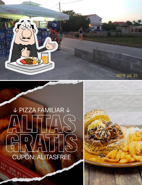 Tra le varie cose da Me Gusta OBP Pizza si possono trovare la cibo e esterno