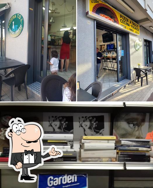 Gli interni di Pizzeria T.D.L