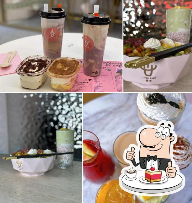 I- Tea Pokè propone un'ampia selezione di dolci