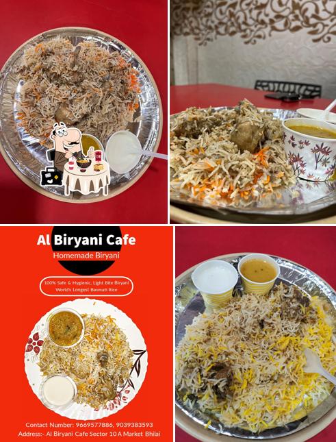 Biryani at Al Biryani Cafe-Best biryani in bhilai