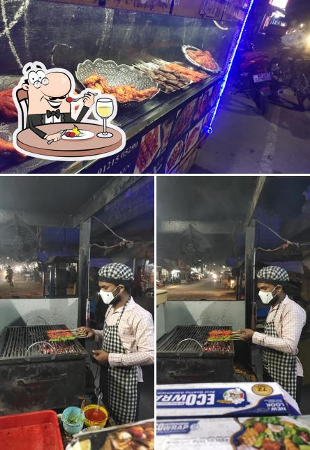 Food at Grill House Salman's