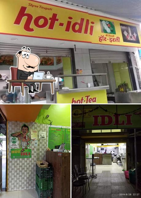 The interior of Shree Balaji Hot Idli