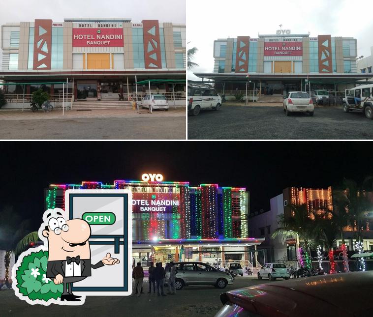 Check out how Hotel Nandini Banquet looks outside