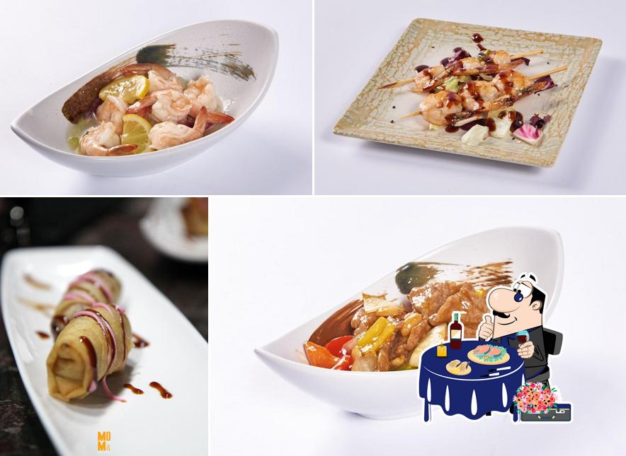 Ordina la cucina di mare a MIZUKI sushi fusion