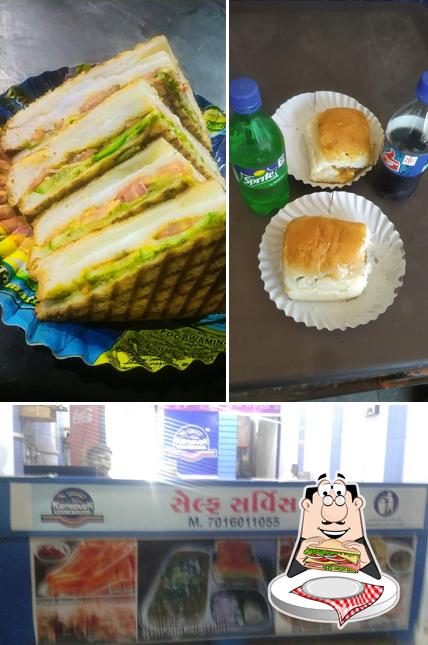 Club sandwich at New Karnavati Dabeli & Vadapav NILAMBAG