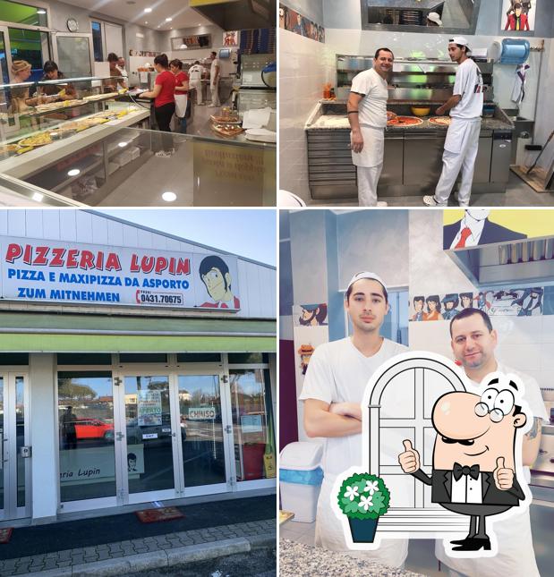 Gli esterni di Pizzeria Lupin Lignano Sabbiadoro