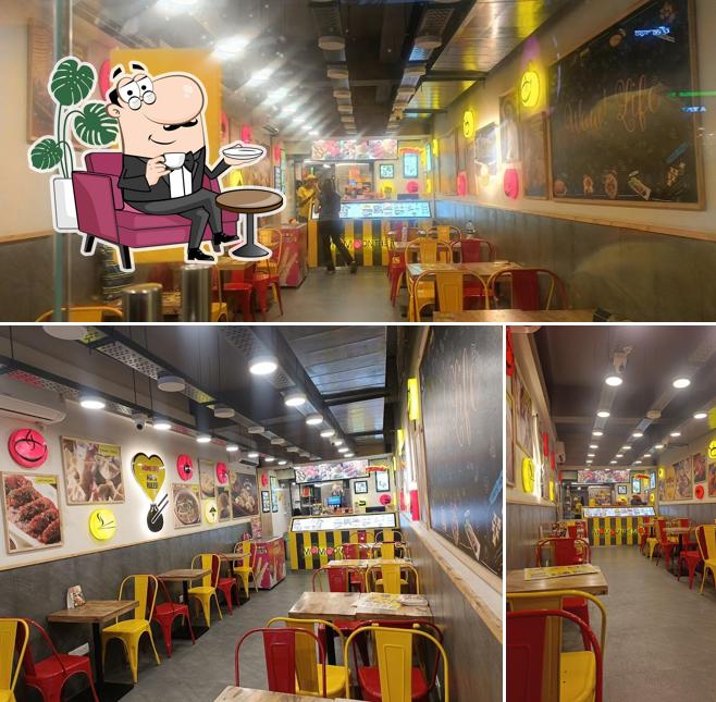 The interior of WOW Momos