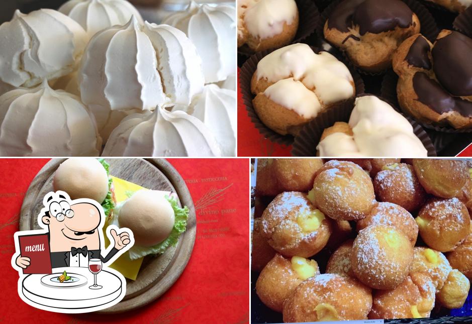 Platti al Pasticceria divino pane