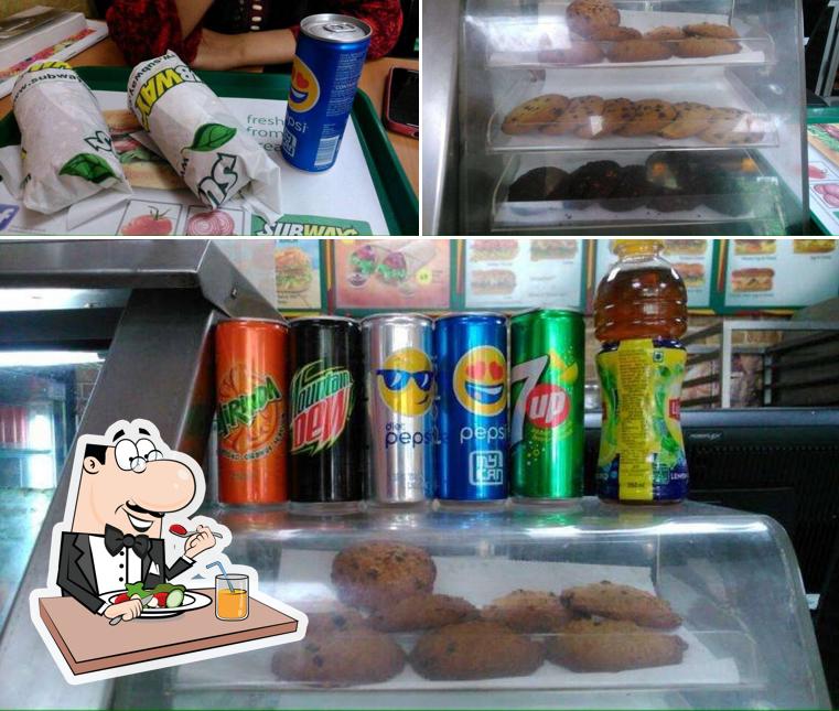 Food at Subway Vijaynagar Delhi