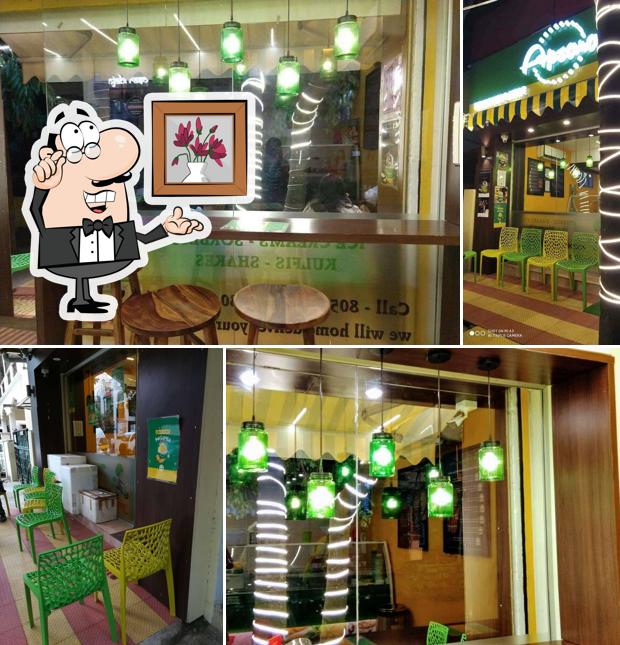 The interior of Apsara Ice Creams
