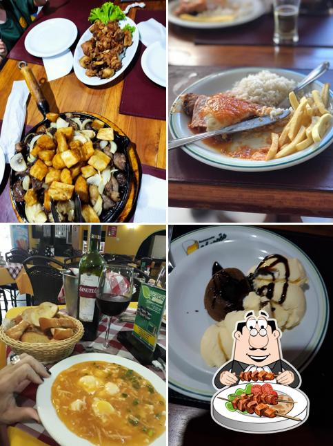 Comida em Restaurante Choppão