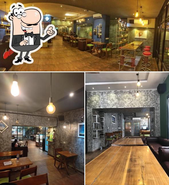 The interior of Cafe Pumpkin