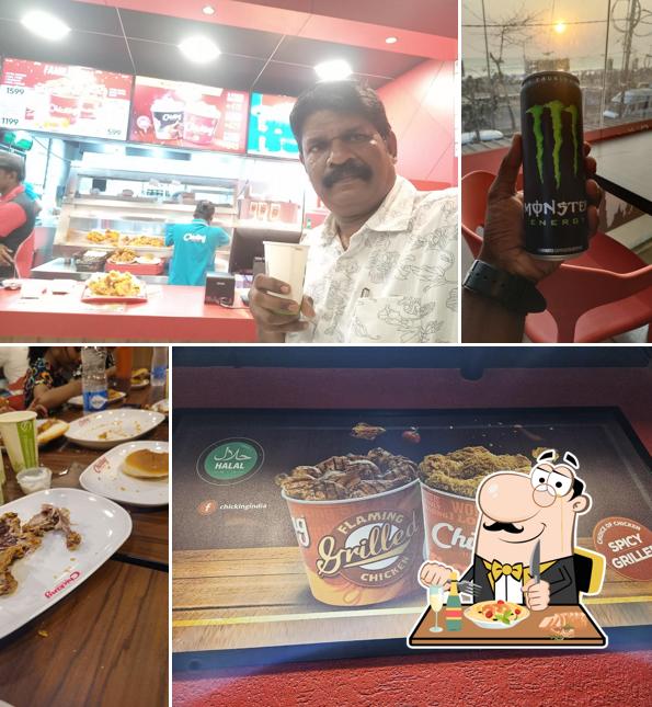 Food at Chicking Beach