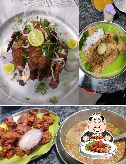 Food at Chicken Corner