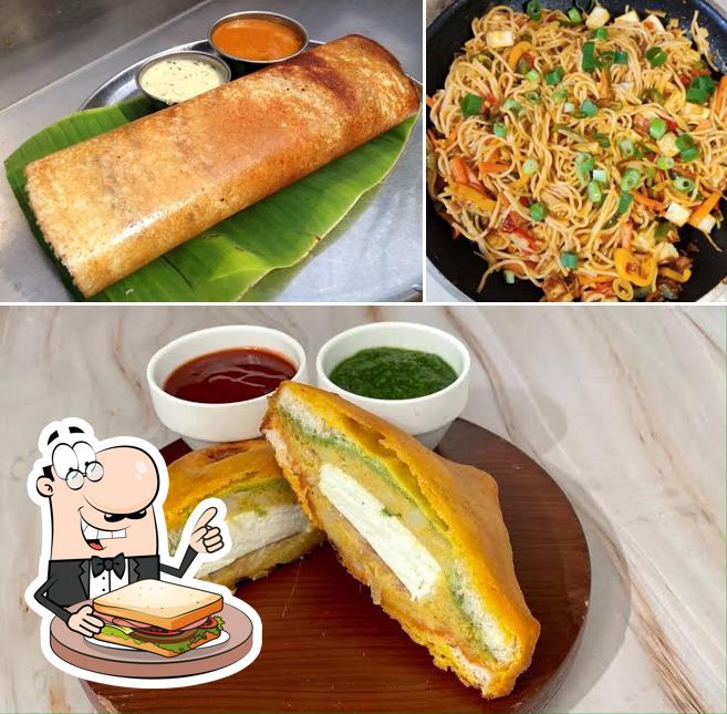 Grilled cheese sandwich at Desi Sa