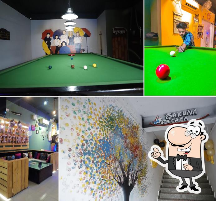 The interior of Hakuna Matata Cafe