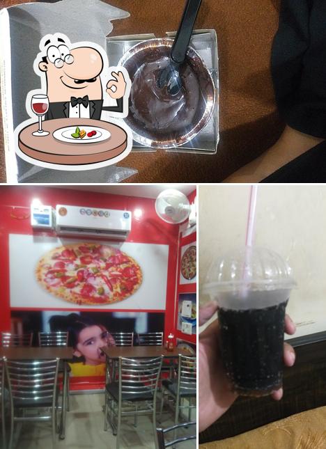 Food at Hometown Pizza