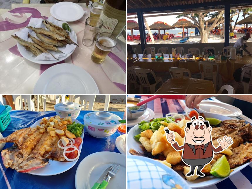 Platos en Restaurante da Irmã Gicélia