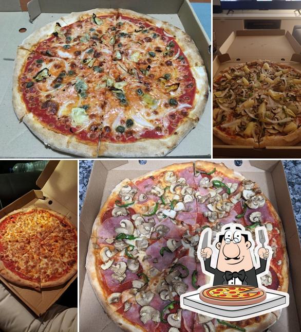 Elige una pizza en La Pequeña Factoria