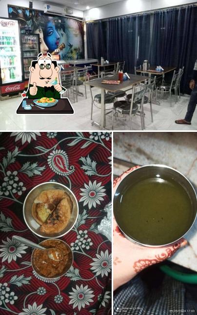 The restaurant's food and interior