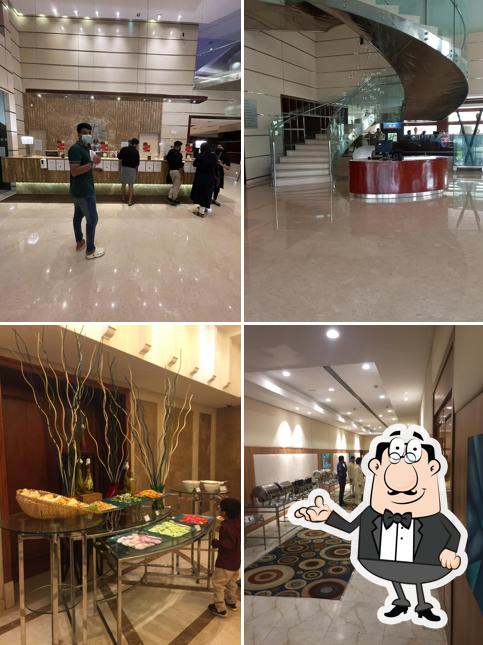 Take a seat at one of the tables at Masala