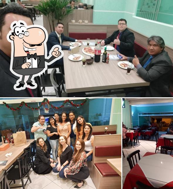 O interior do Pizzaria Bertucci's Pinhais