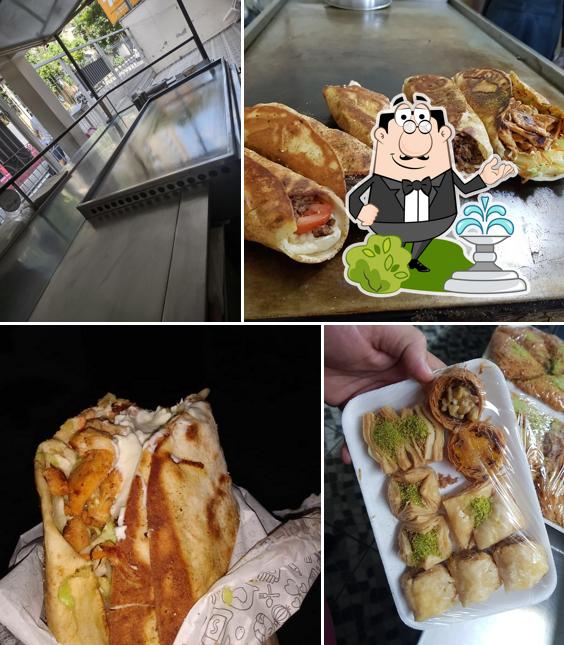 O exterior do Damasco Lanches árabe