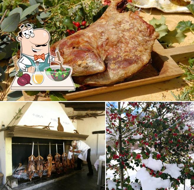 Insalata di barbabietole al Agriturismo Santa Justa