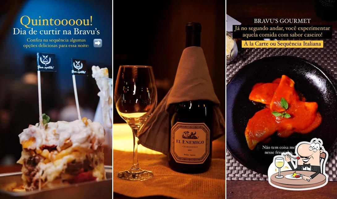 Comida em Bravus Lounge Bar