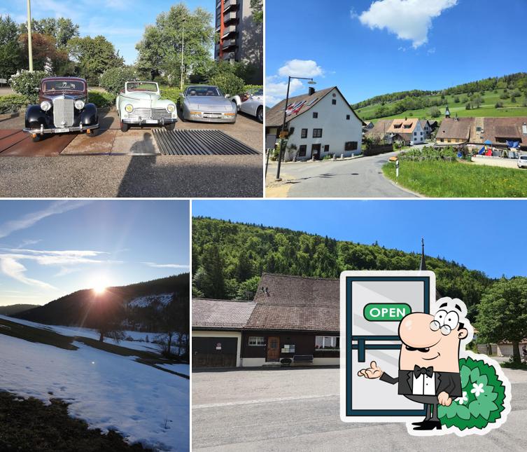 Puoi goderti l'aria fresca dal dehors di Restaurant Chilchli Bärenwil