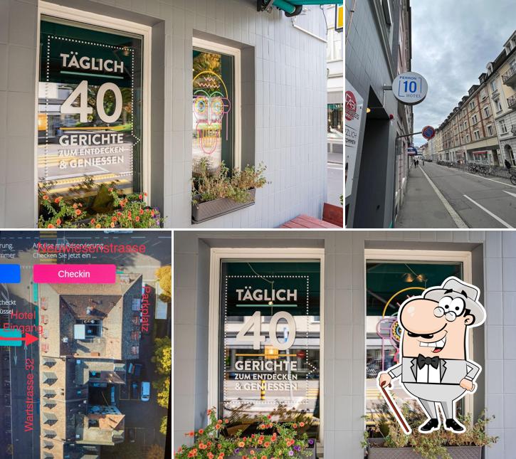 Gli esterni di Centra Hotel Winterthur