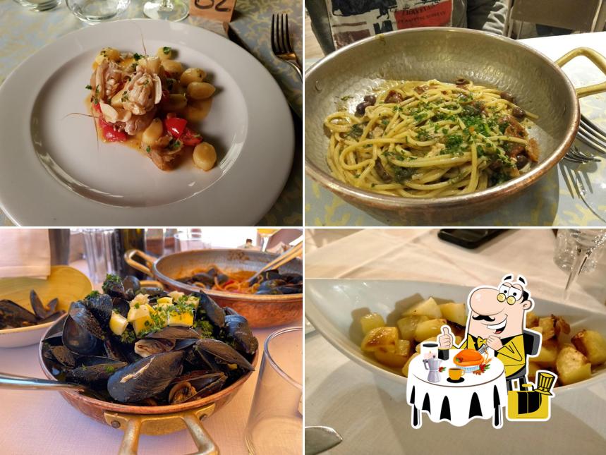 Platti al La Capannina di Portonovo