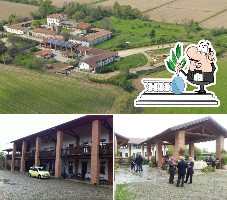 Gli esterni di Ristoro Cascina Rosio