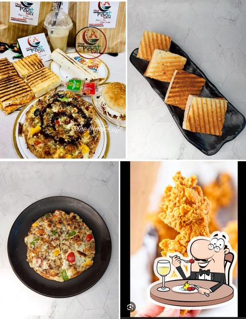 Food at The Raat Cafe