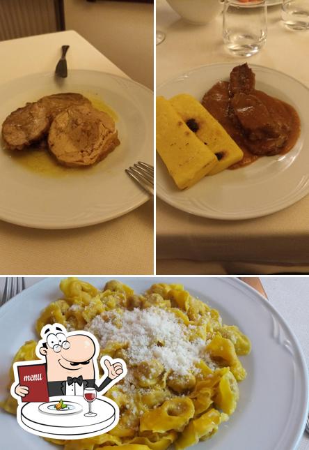 Cibo al Trattoria Al Bivio