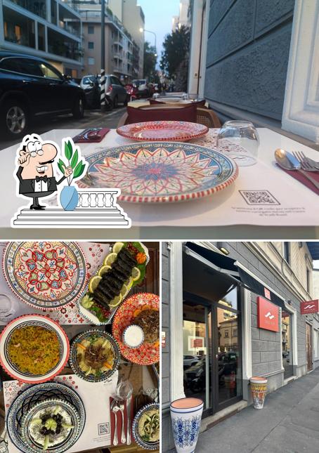 Gli esterni di Wadi Rum Cucina Libanese "La nostra cucina offre piatti autentici, con opzioni speciali per vegani e celiaci"