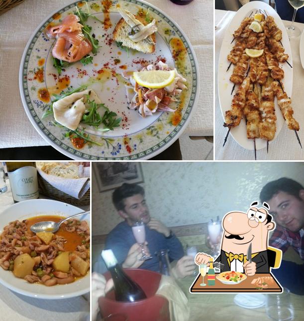 Cibo al Ristorante Da Attilio