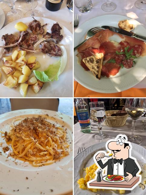 Platti al Ristorante alla Balestra