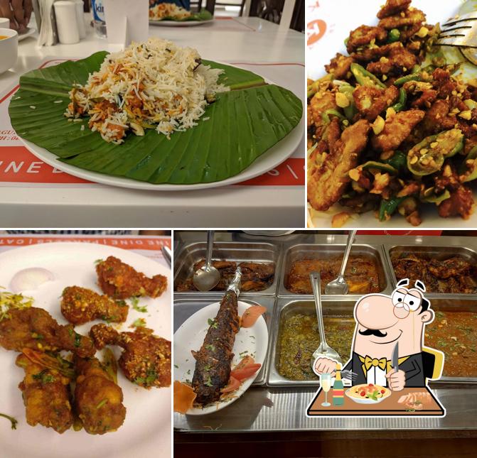 Meals at Sri Kanya Restaurant
