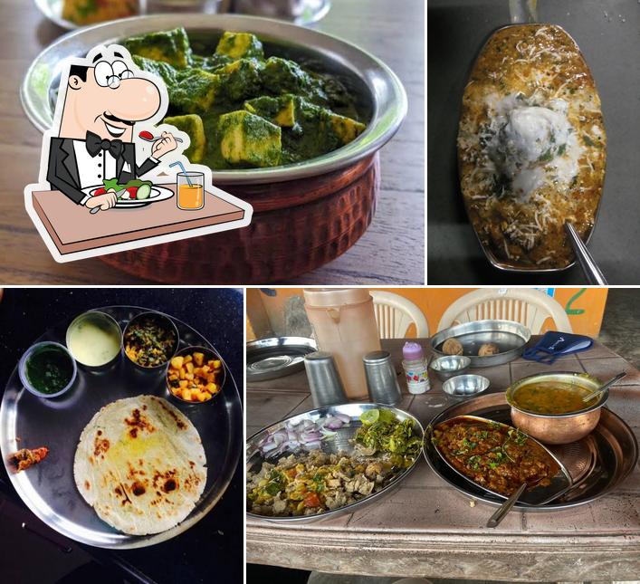 Yade Restaurant, ( kadi sogra )and Daal Baati,Kakani