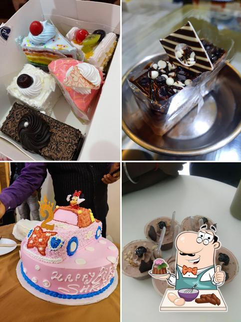 Paradise provides a range of desserts