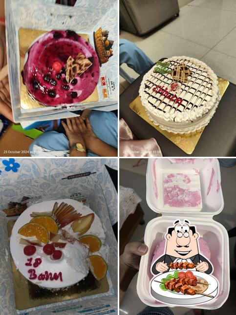 Food at Consent cakes