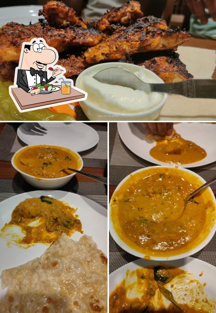 Food at Alsham BBQ Restaurant